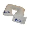 Flocked Travel Pillow